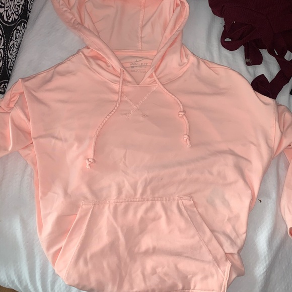 NIKE crop hoodie. Floral Pink - Picture 2 of 2